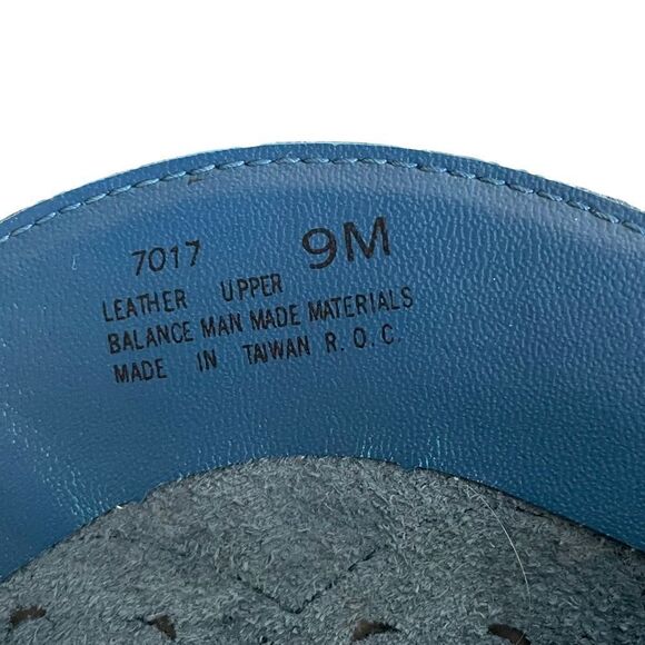 Dingo Vintage Leather Cowboy Cowgirl Western Boot Blue 9 - Picture 8 of 15